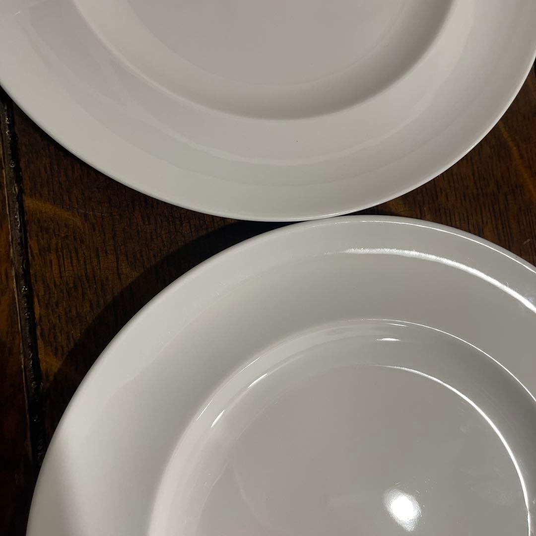 リチャードジノリ　インペロホワイト　6セット　白磁　ディナープレート 23cm