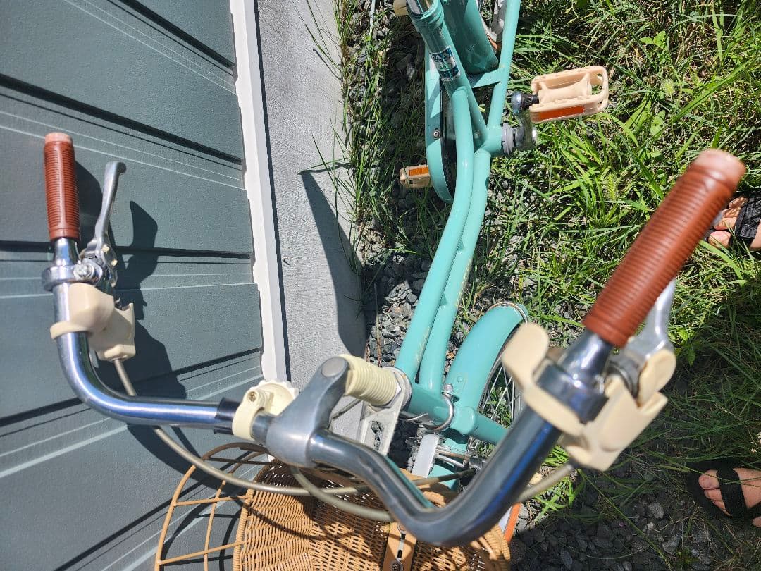 子ども用自転車ブリジストンハッチ18インチ　説明書&補助輪つき✳直接手渡し限定✳