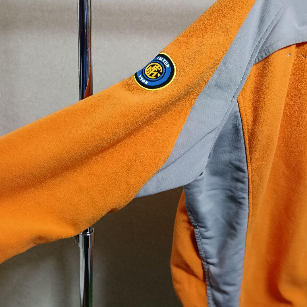 【超美品】インテルミラノ Y2K 2000s フリースジャケット オレンジ M