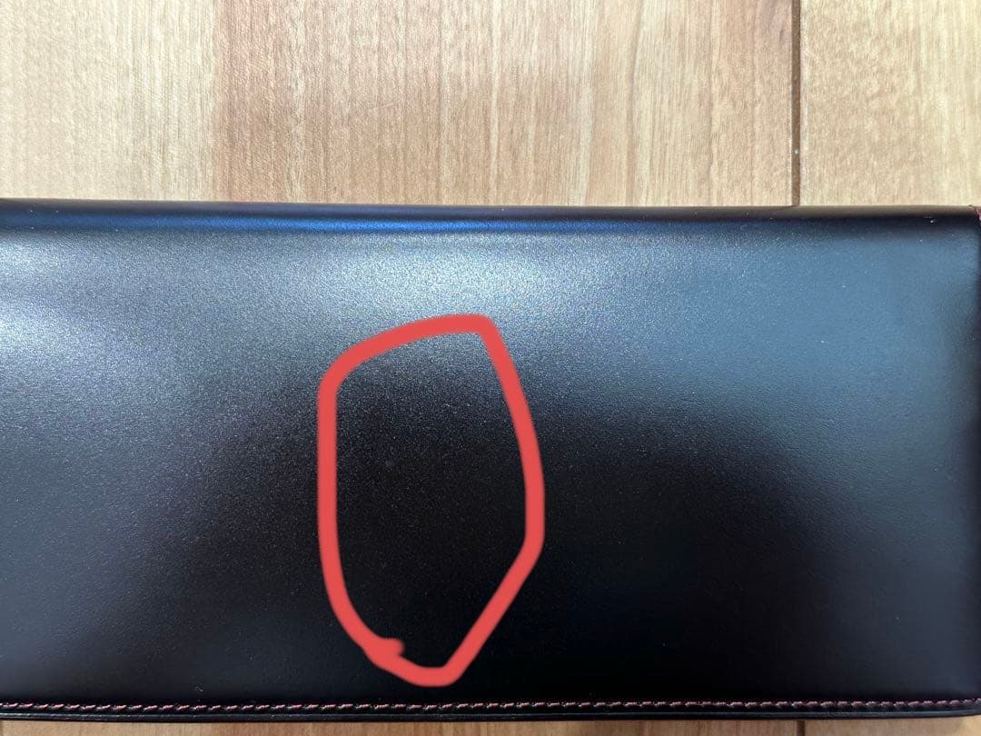 ★新品・未使用！★ コードバン　シラサギレザー　長財布　CYPRIS キプリス