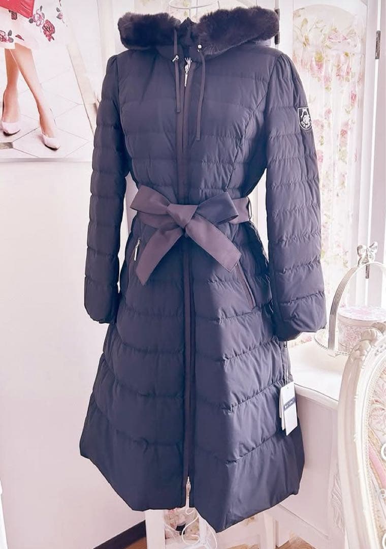 専用です☆新品カタログ掲載品お色違いエムズグレイシー　ダウンコート　42