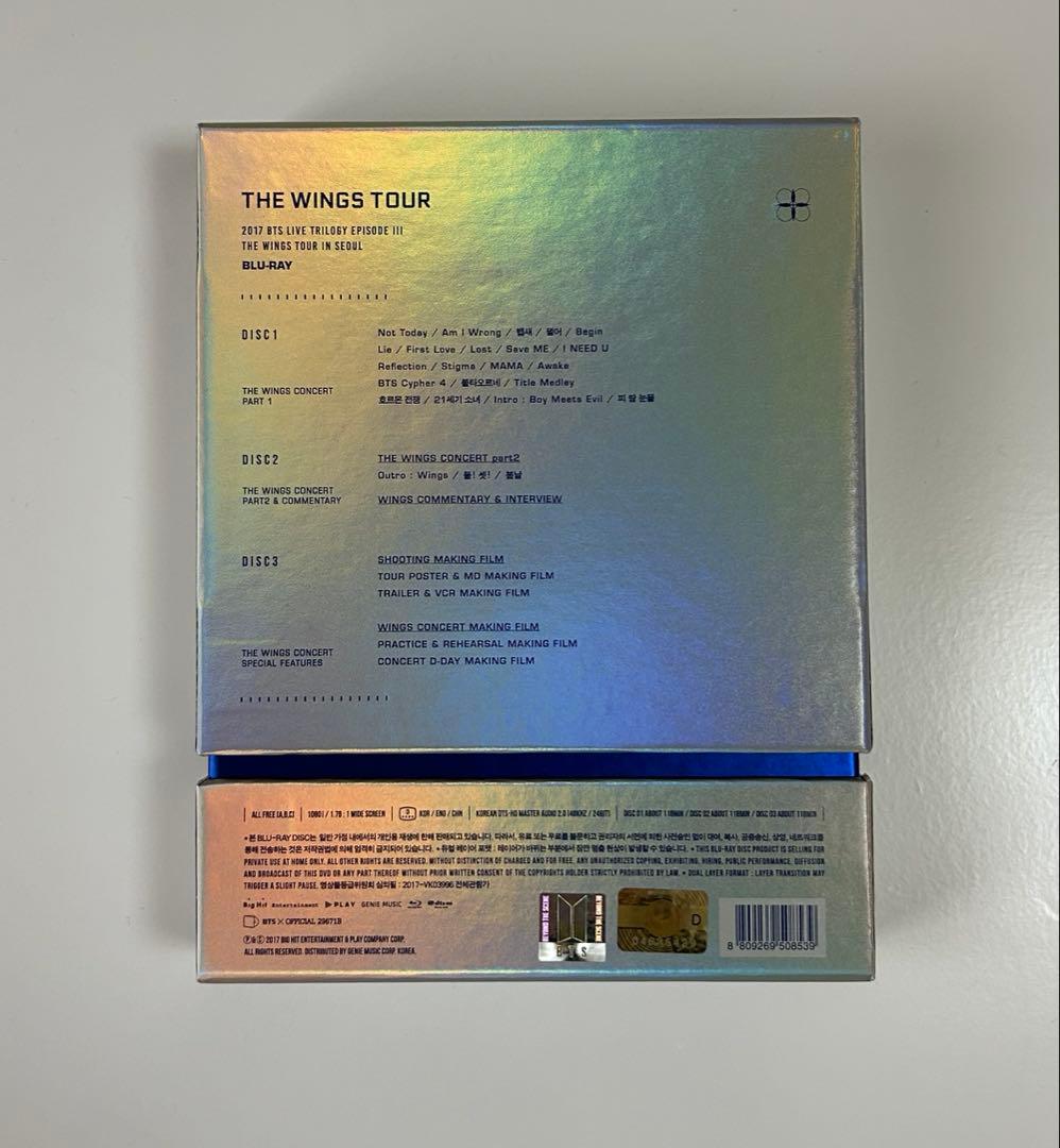 K-POP・アジア BTS THE WINGS TOUR 2017 IN SEOUL blu-ray