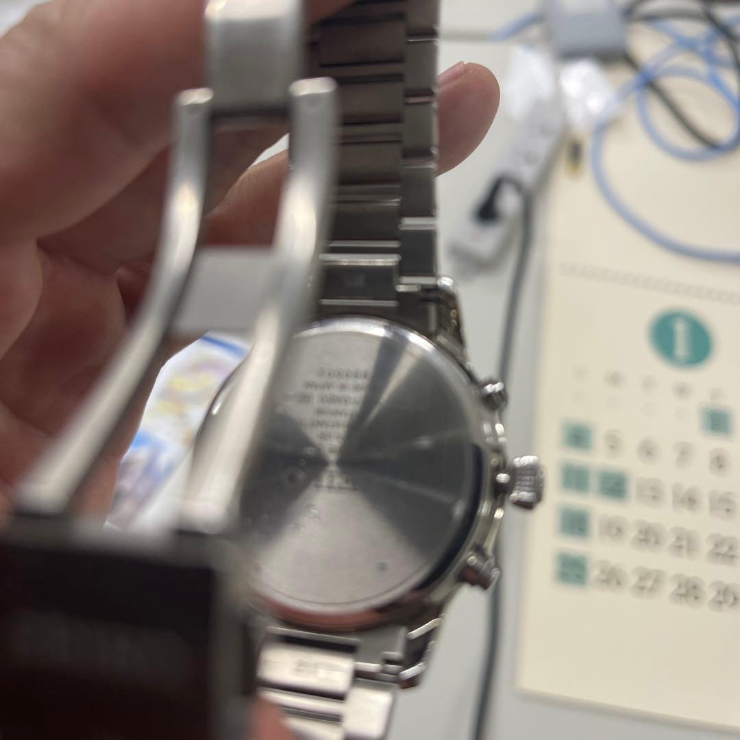 SEIKO アナログ時計 ステンレススチール