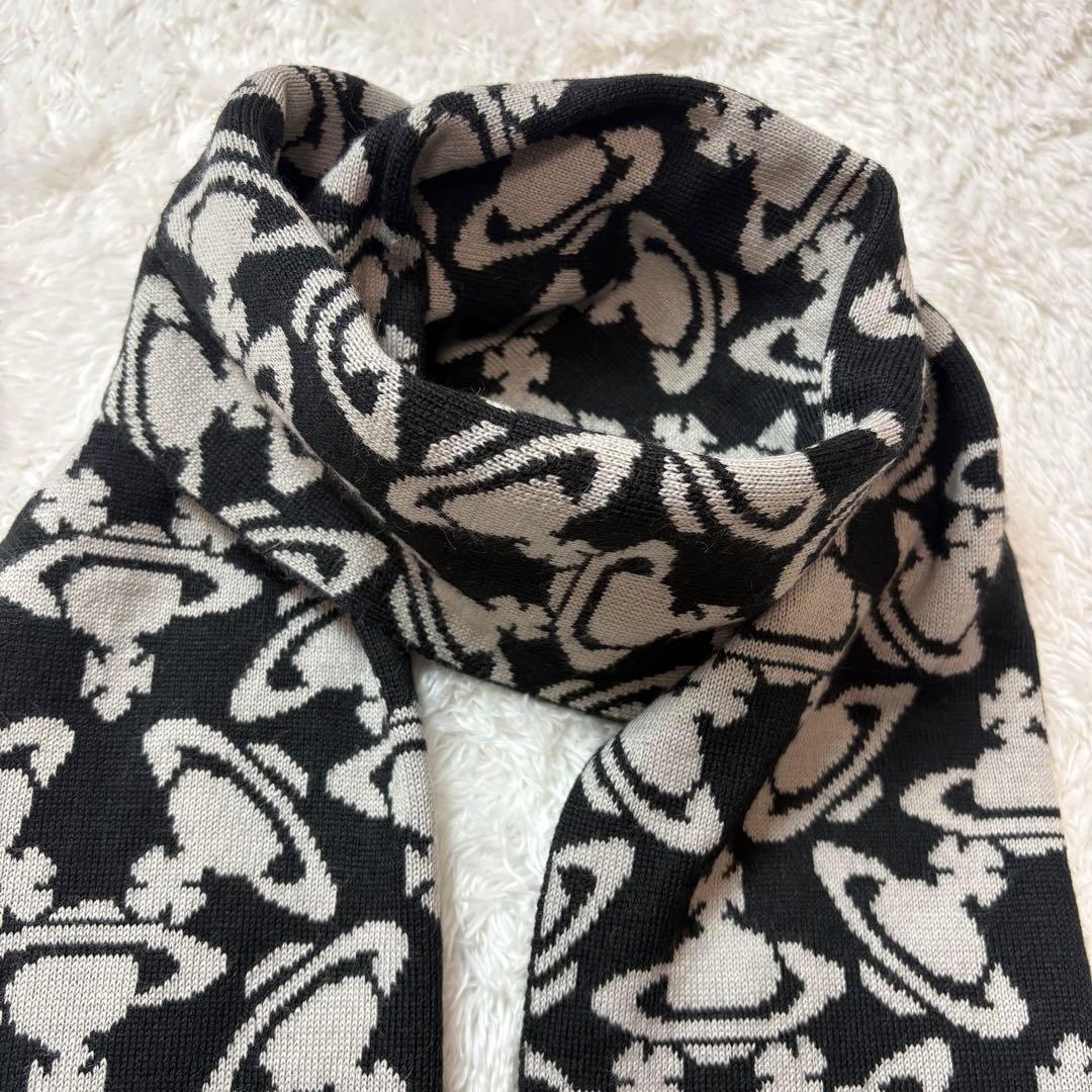 Vivienne Westwood リバーシブルマフラー オーブ ヴィヴィアン