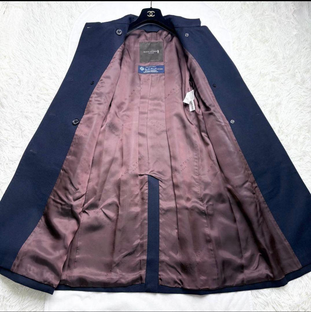 ロロピアーナ生地　MACKINTOSH LONDON トレンチコート　ロング丈