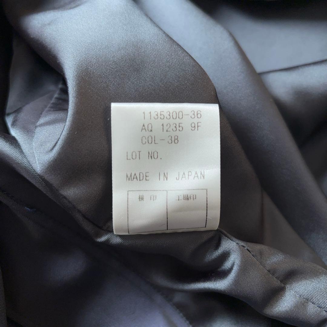 Aquascutum 玉虫 ステンカラーコート バルマカーン シルク混 ライナー