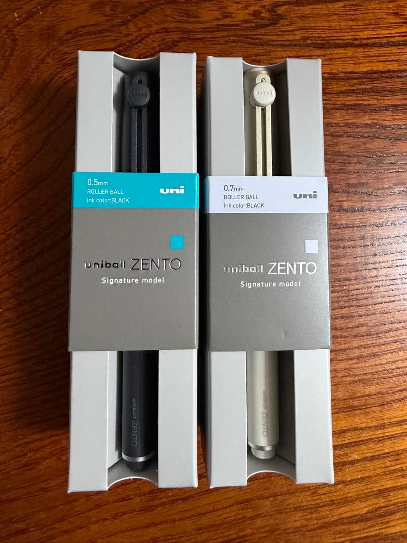 【新品未開封】uniball ZENTO シグニチャーモデル　2本セット