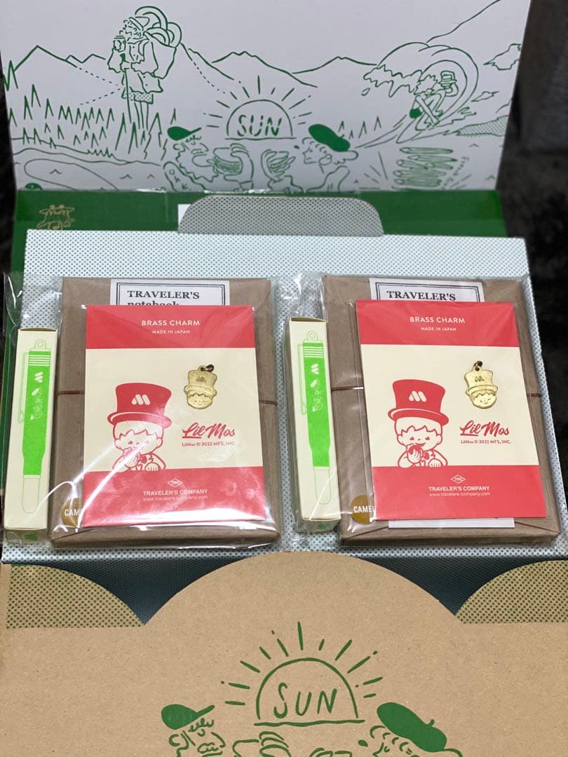 トラベラーズノート　モスバーガー　コラボセット