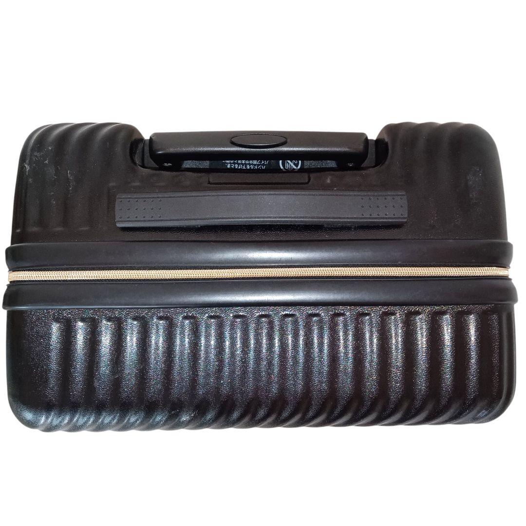 【美品】ハント HaNT キャリーケース スーツケース 47L ブラック