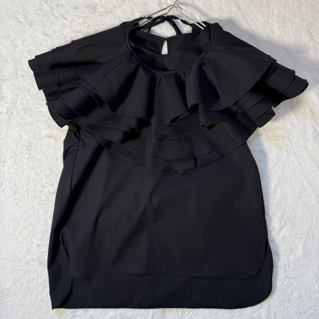 リコトウキョウ ミルフィーユボリュームブラウス フリルケープ RIKOTOKYO