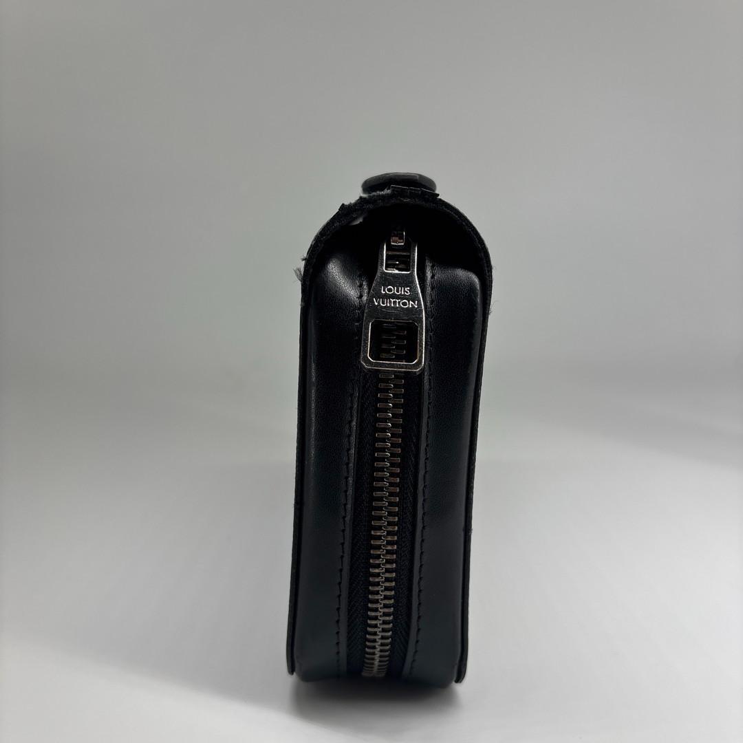 極美品 ルイヴィトン モノグラム エクリプス ジッピー XL 長財布 ブラック