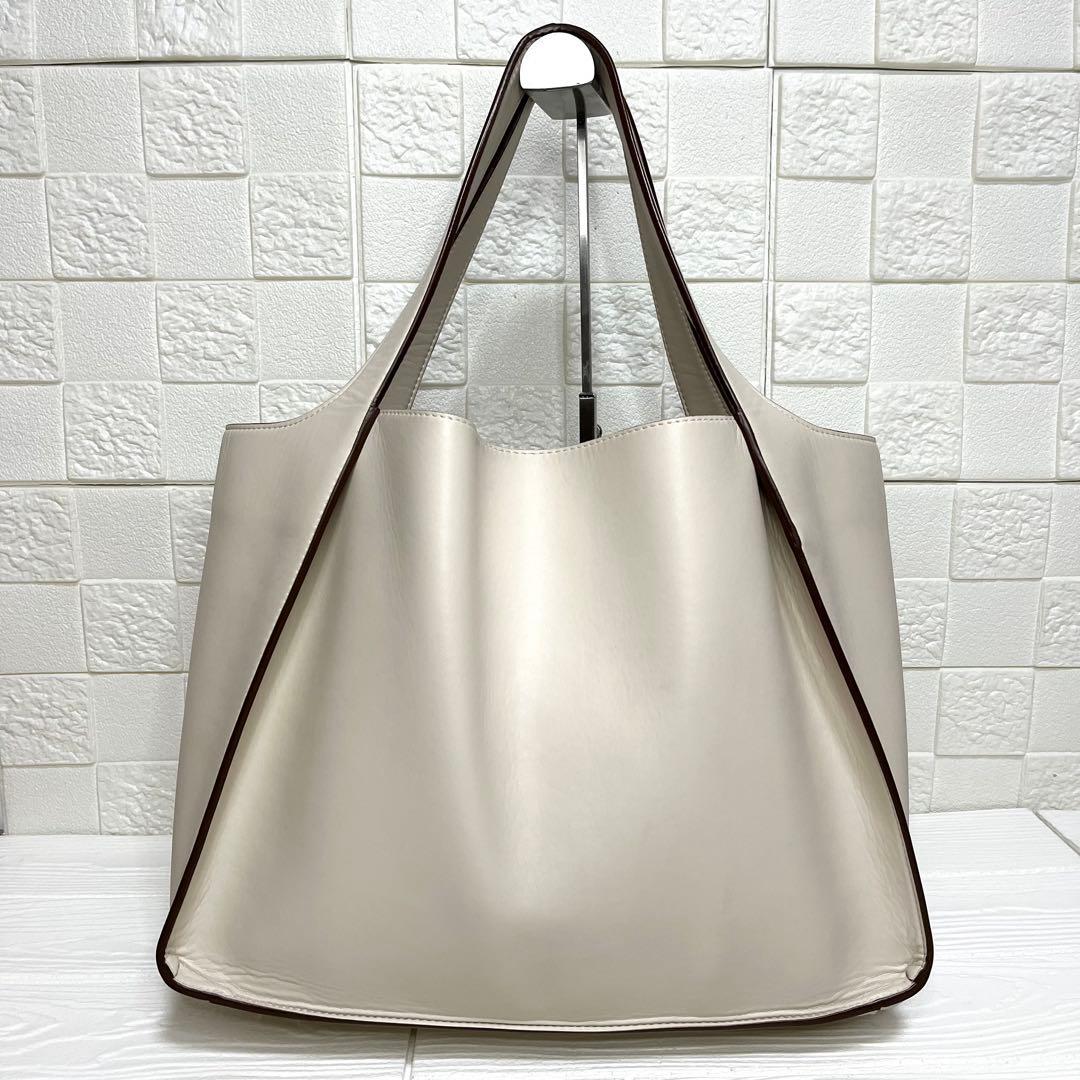 ✨未使用級✨☘️ステラマッカートニー☘️✨トートバッグ✨パンチングロゴ✨ポーチ付き✨