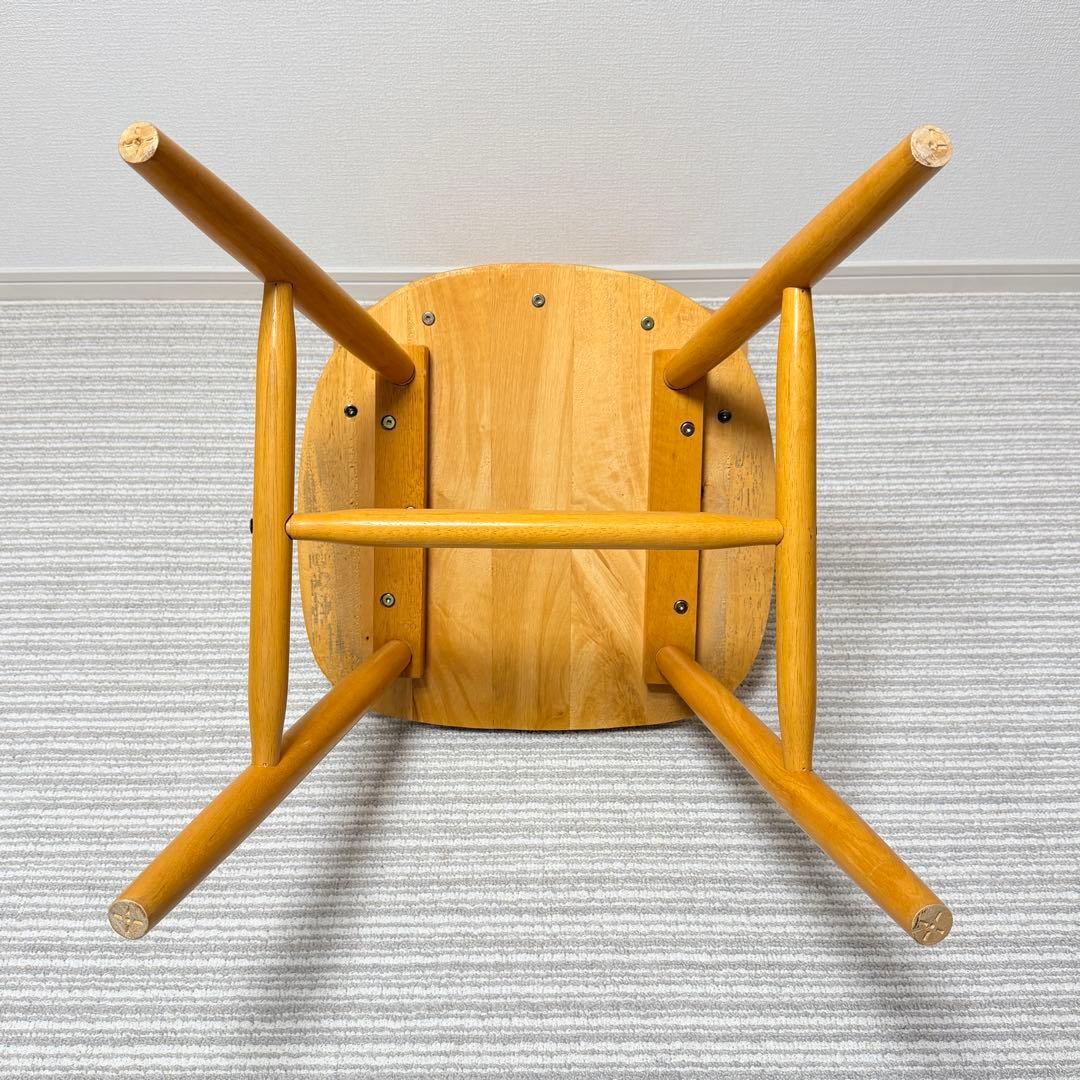【美品✨】ウィンザーチェア　木製ダイニングチェア　フープバック