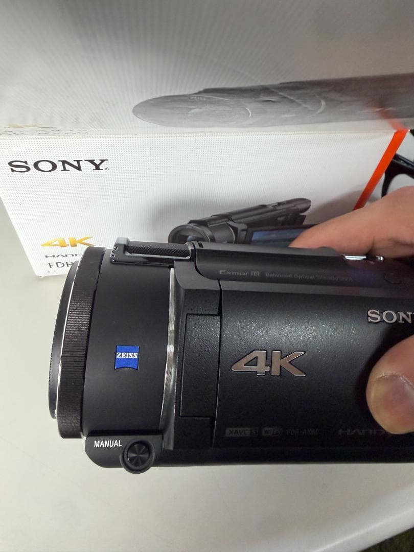 新同 SONY 4K ハンディカム FDR-AX60 ソニー ビデオ カメラ
