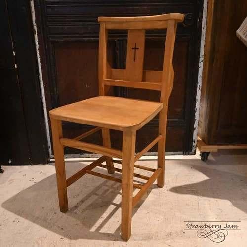 L3710-14-6 英国アンティーク チャーチチェア ダイニングチェア チェア