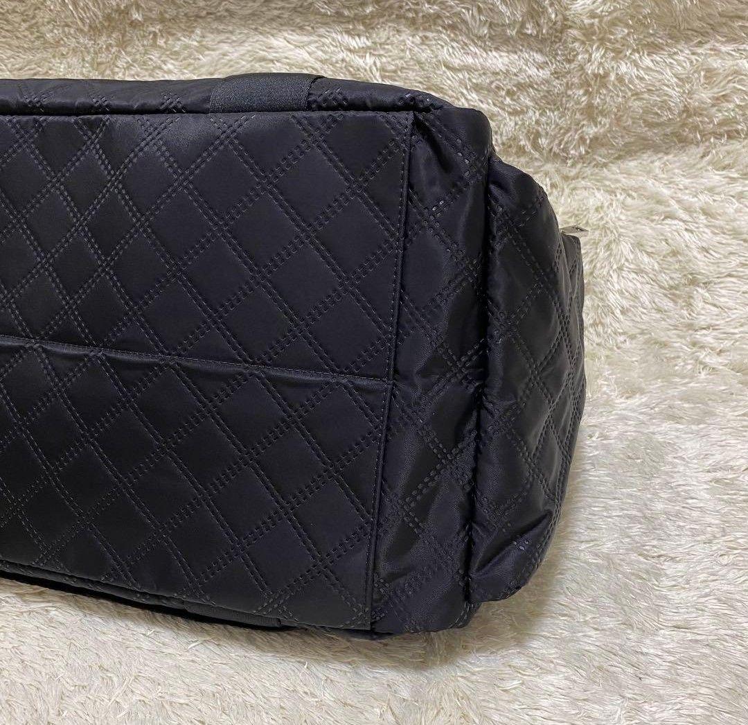 【再出品】ピンソニックキルトデイジー ボストン（ブラック）