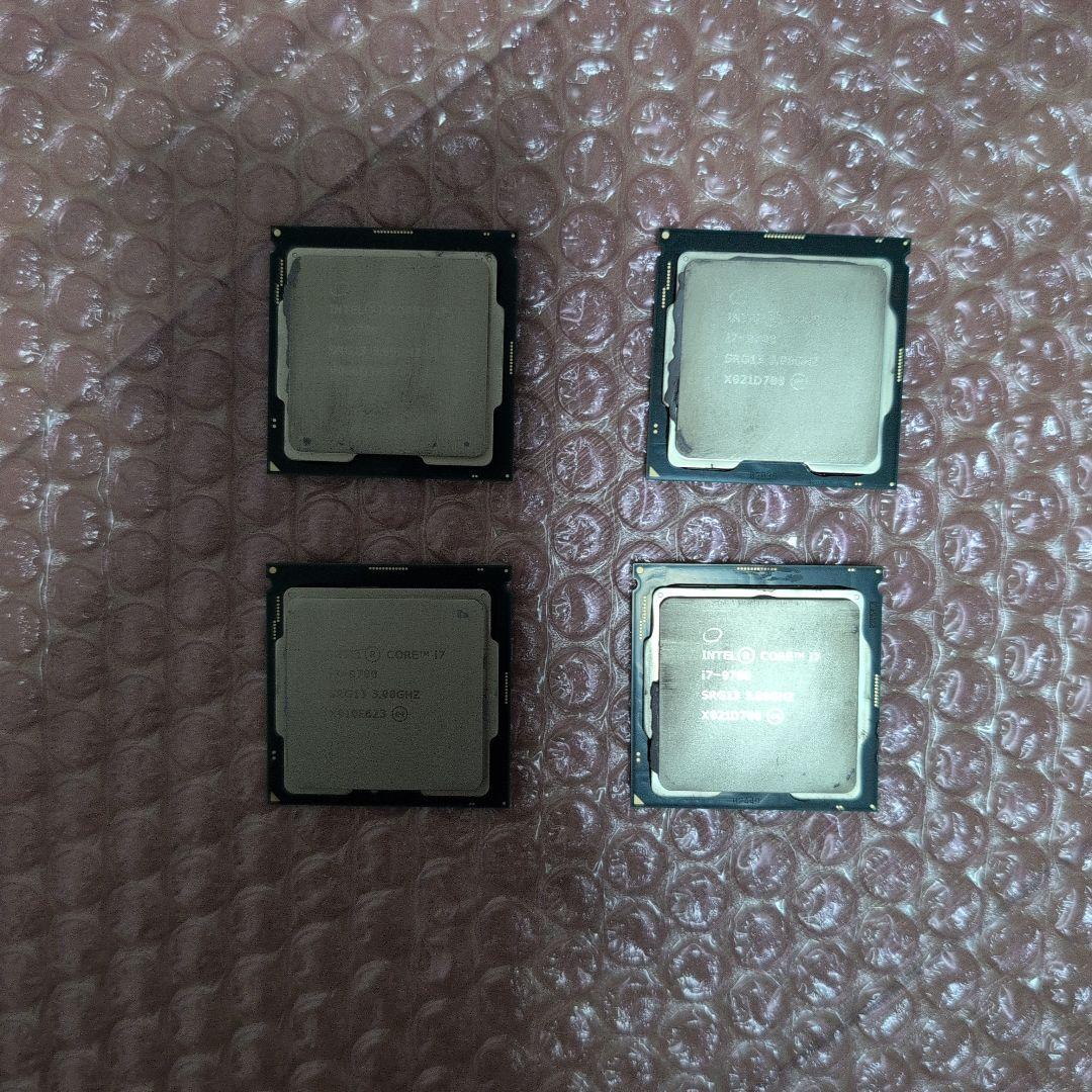 CPU core i7 4個セット③