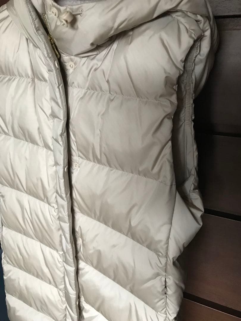 PLST ダウンロングジレ　フードベスト