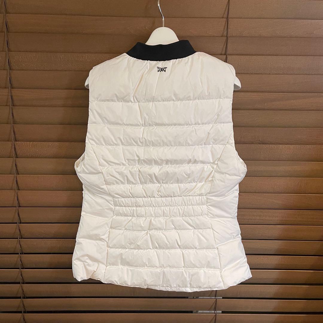 【白L】PXG ゴルフ レディース トップス ダウンベスト