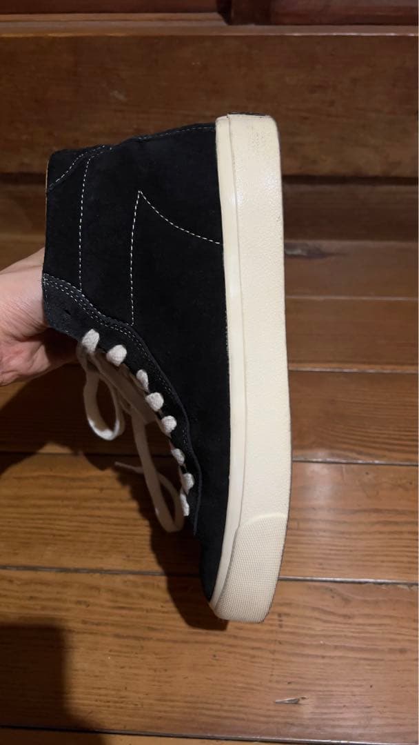 LAST RESORT AB ラストリゾート エービー スエード ハイ ブラック