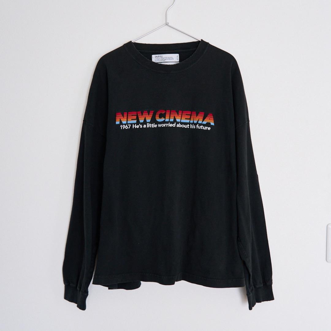 DAIRIKU ダイリク 23SS NEW CINEMA ロングスリーブTシャツ