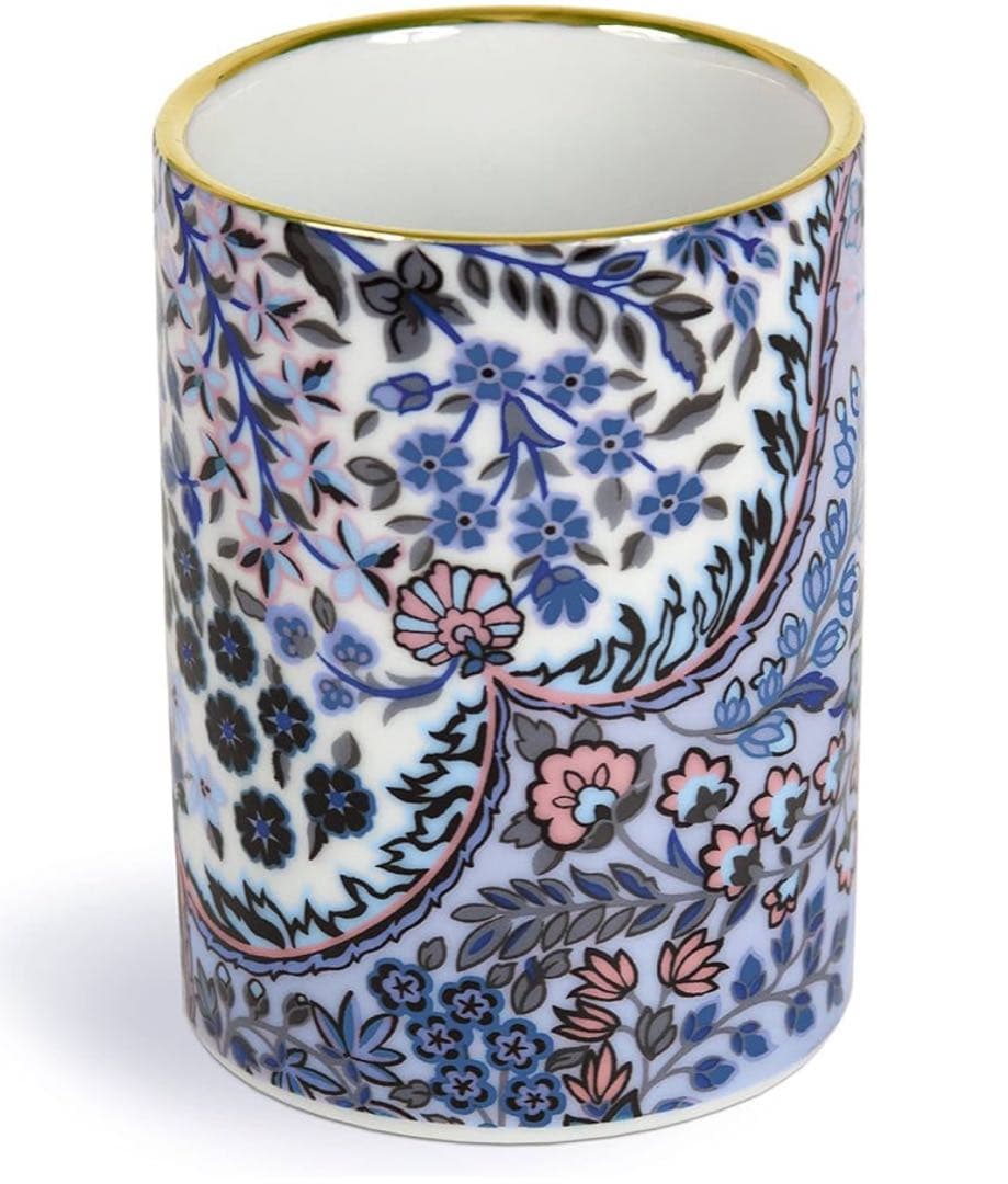 イギリス　リバティ　陶器ペンケース(箱付き)