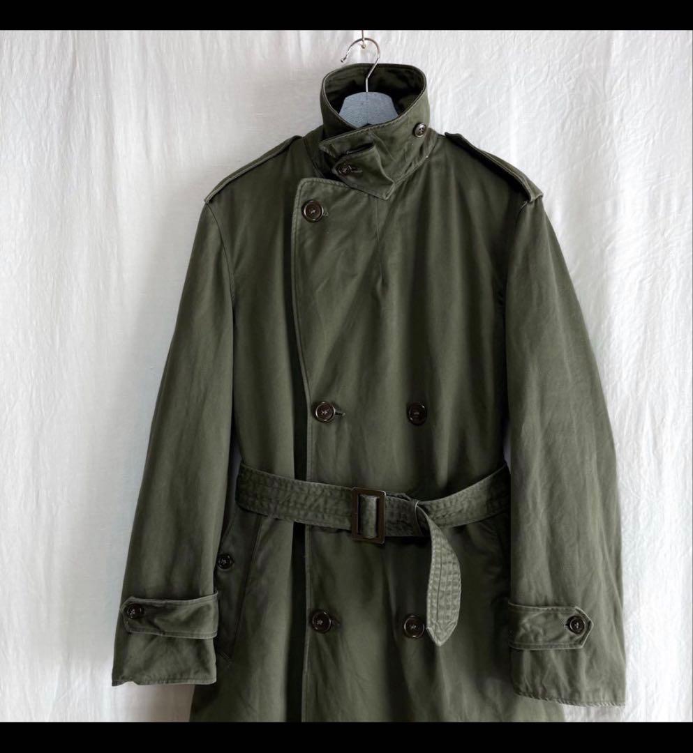 良品 50s 米軍 M51 オーバーコート S-R トレンチコート