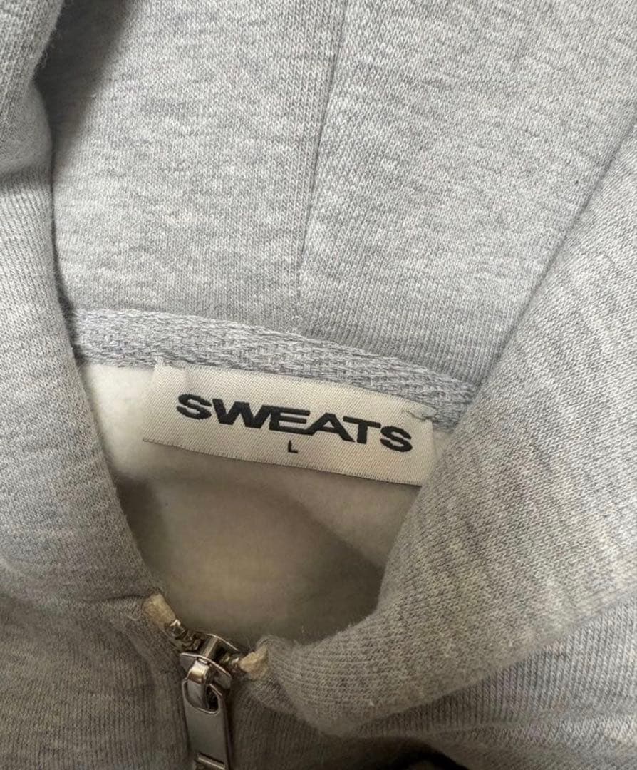 SWEATS collective グレー パーカー L かつきくん着用