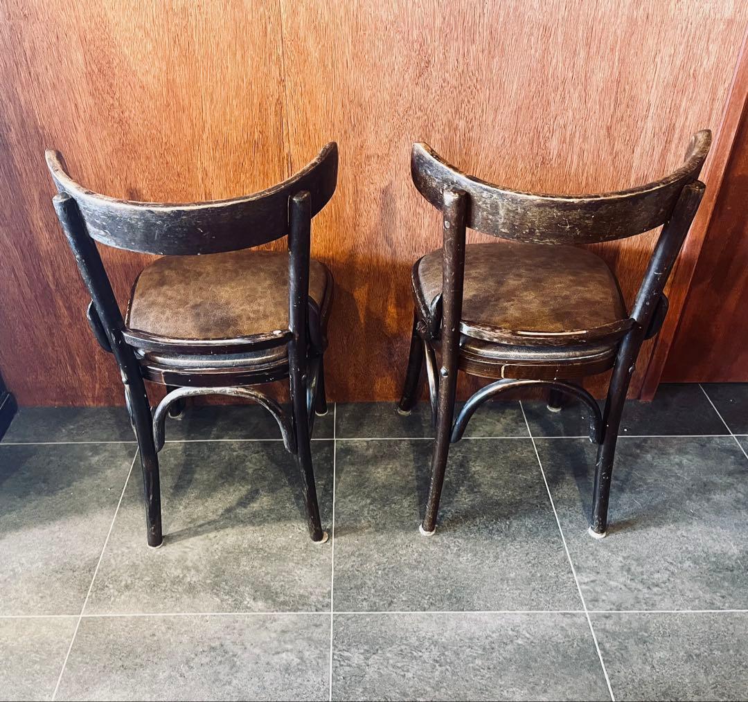 ①ダイニングチェア　アンティーク　※1脚のみ