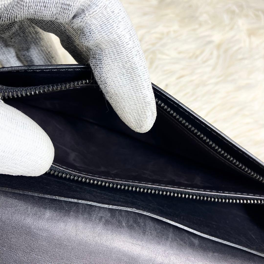 【良品】 ベルルッティ ロングウォレット カリグラフィ