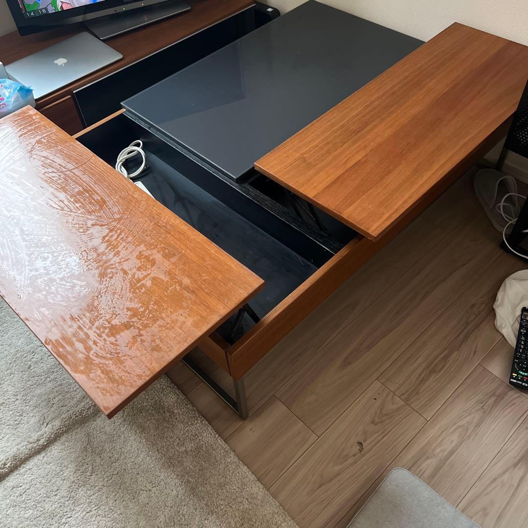 ボーコンセプトローテーブル ダークブラウン