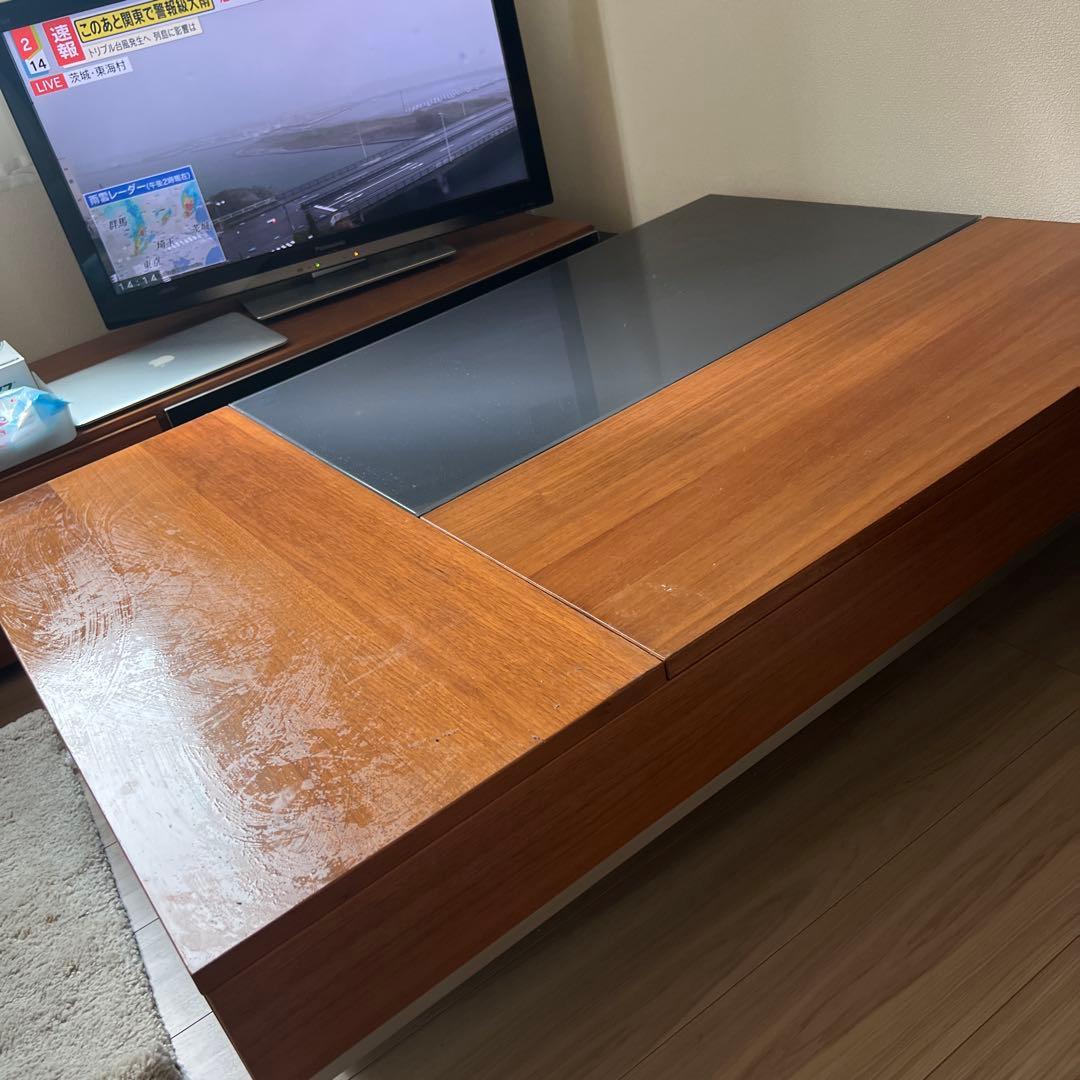 ボーコンセプトローテーブル ダークブラウン