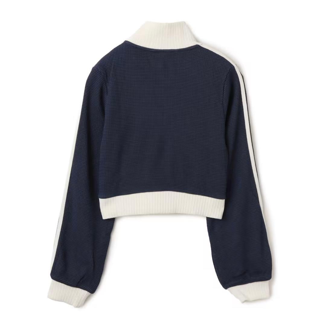 adidas ジャージ クロップ トラックトップ ブルー 新品