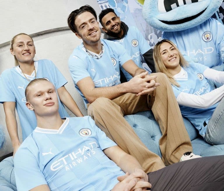 【美品】マンチェスターシティ 23/24 ユニフォーム Mサイズ