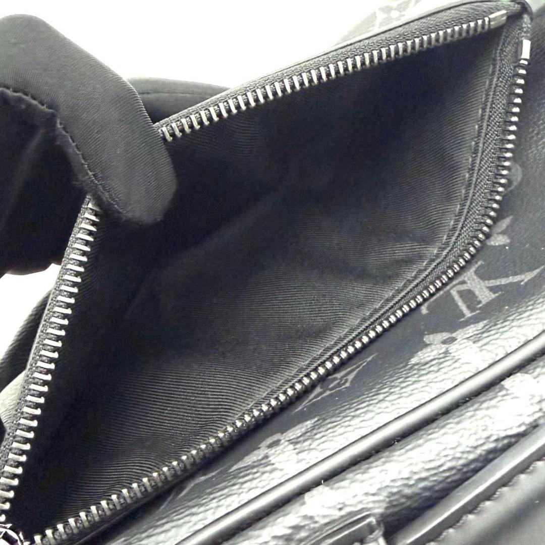 【極美品】ルイヴィトン モノグラム エクリプス バムバッグ ボディバッグ 黒