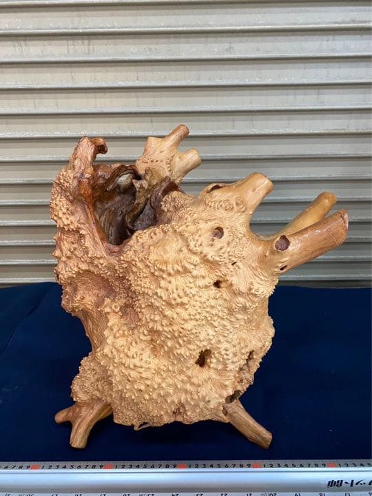 ② 木　置物　オブジェ　床の間　いけばな　天然木