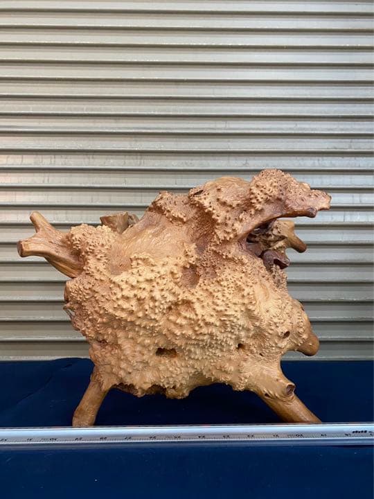 ② 木　置物　オブジェ　床の間　いけばな　天然木