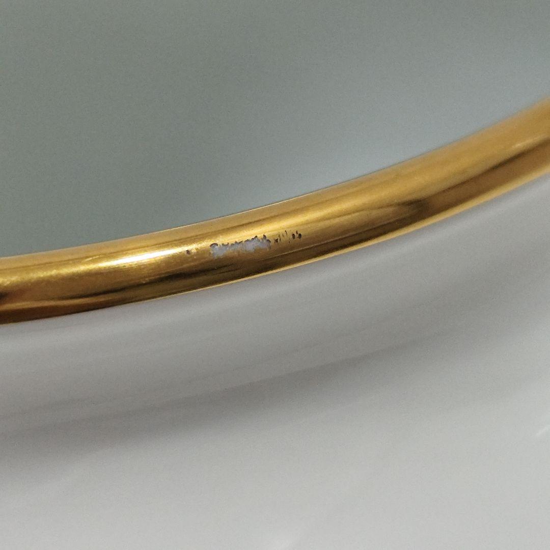 [希少] OKURA 大倉陶園 花器 花瓶 藤の花 フラワーベース 金彩