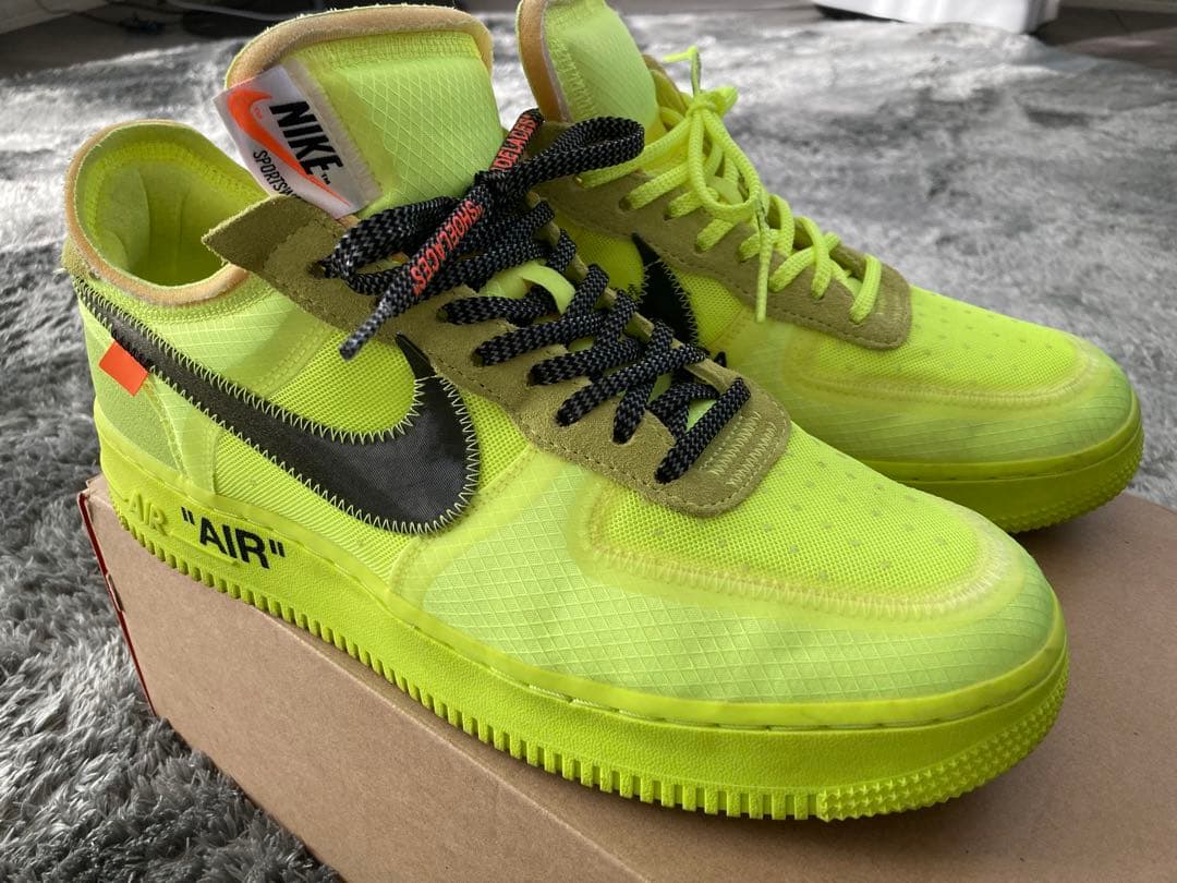 【美中古 28】Off-White×Nike Air Force 1 Volt