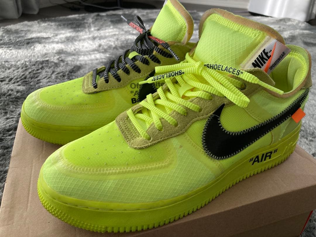 【美中古 28】Off-White×Nike Air Force 1 Volt