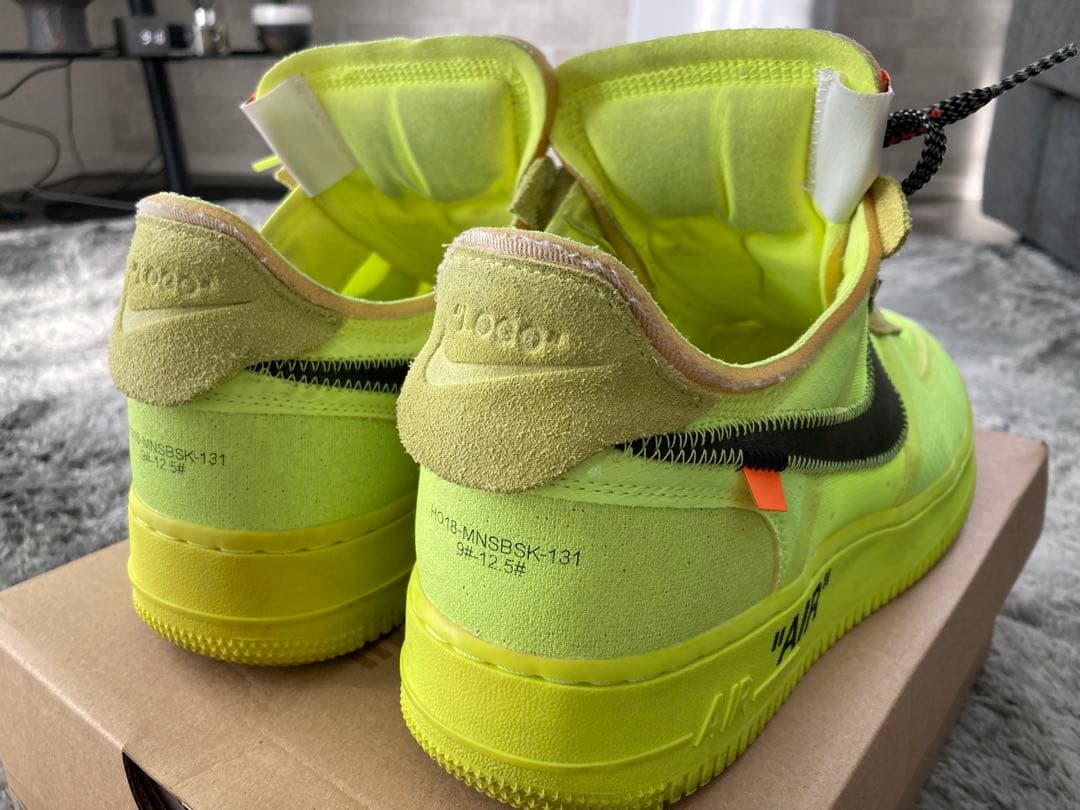 【美中古 28】Off-White×Nike Air Force 1 Volt