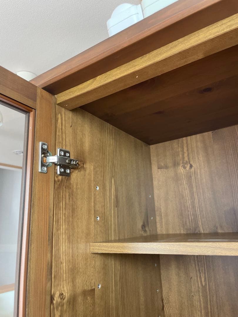 ウニコ unico オトゥール AUTEUR 食器棚　ガラスキャビネット　本棚