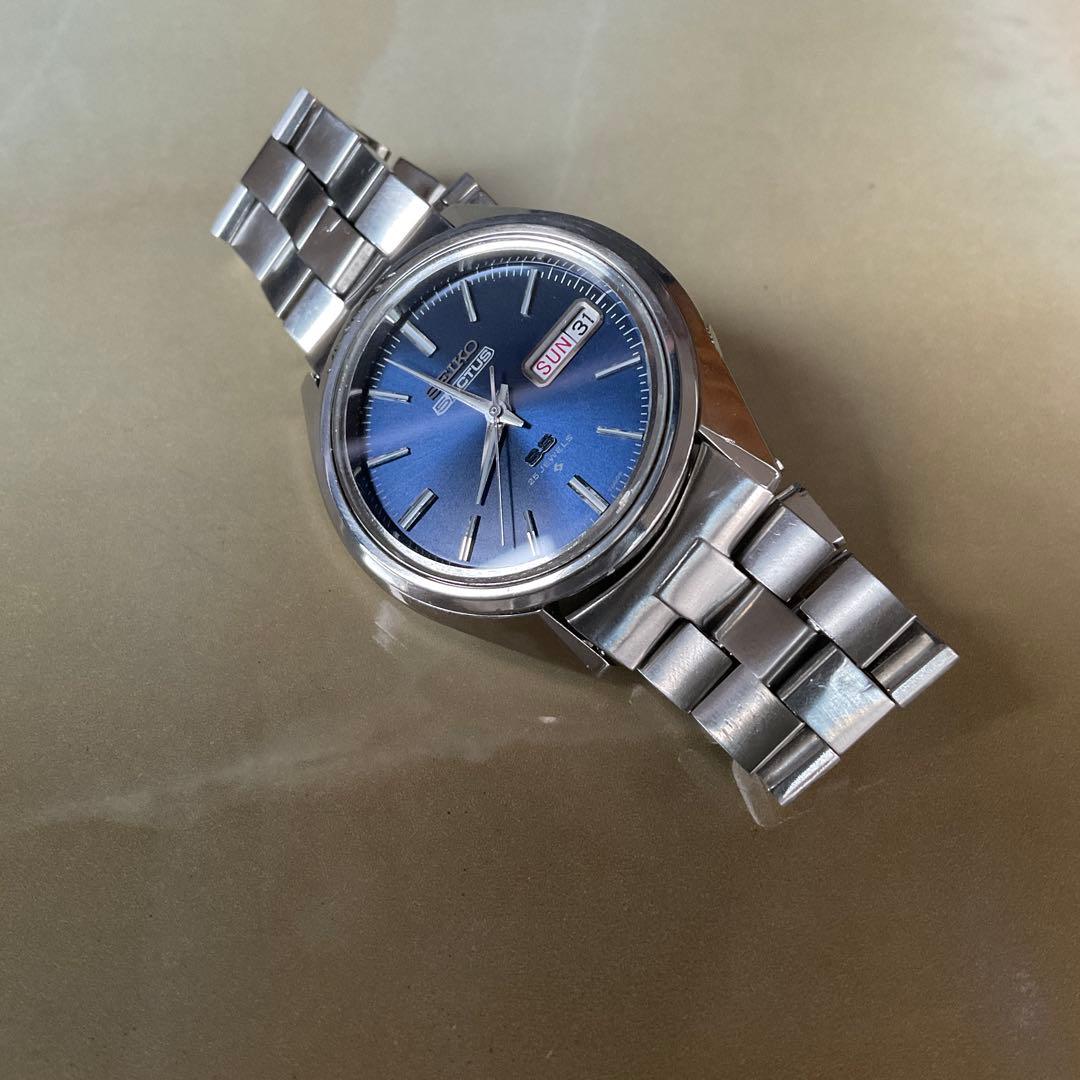 SEIKO5 ACTUS SS 25JEWELS稼働品