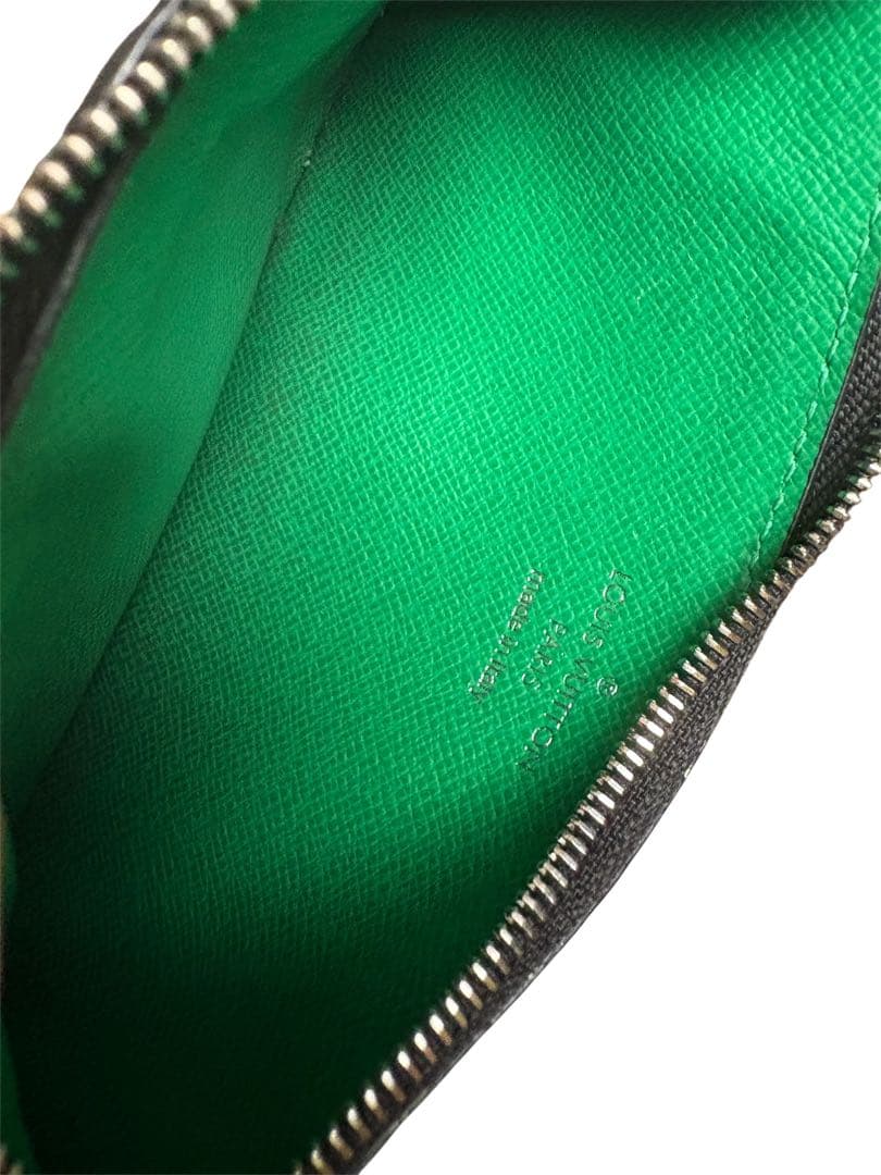 ルイヴィトン LV ケース カードケース グリーン