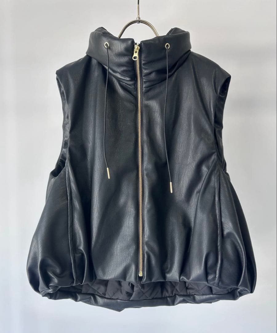 【新品未使用】MARGAUX VINTAGE レザーベスト