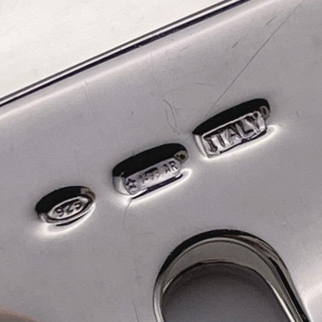 ブルガリ BVLGARI シルバー925マネークリップ スリットグリル ケース付