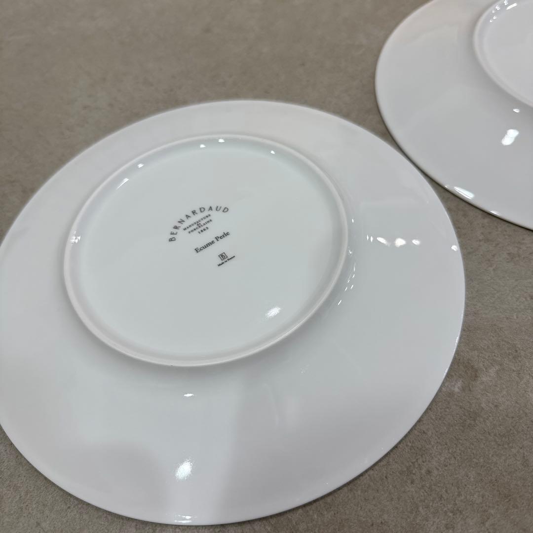 【未使用】エキュム パール デザートプレート 21 cm 2枚セット