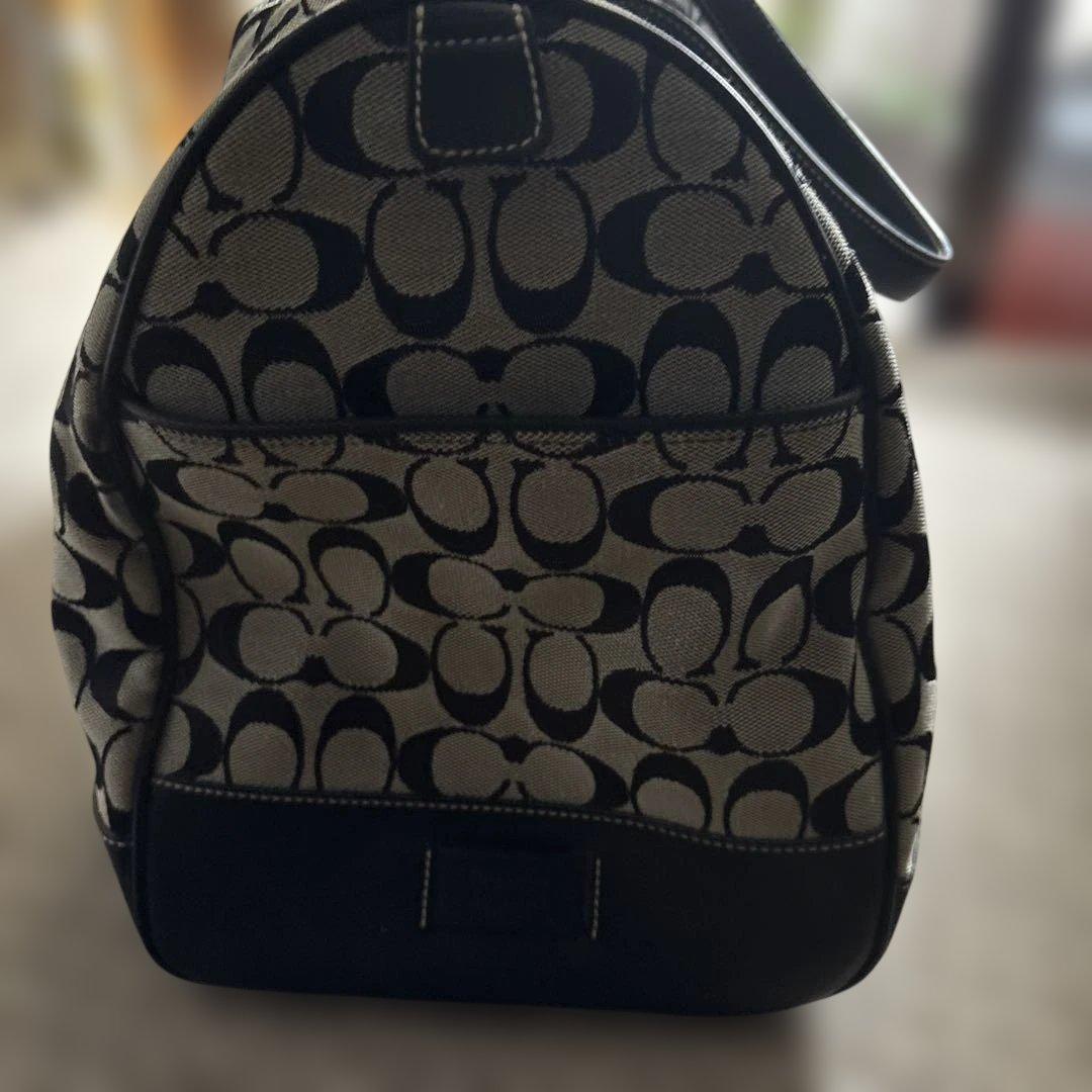 s*y様 コーチ　ボストンバック　ネイビー