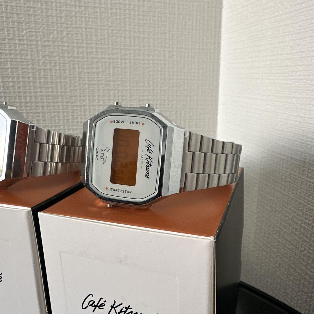 【美品】メゾンキツネ カフェキツネ＃CASIO カシオ　腕時計　時計　単品