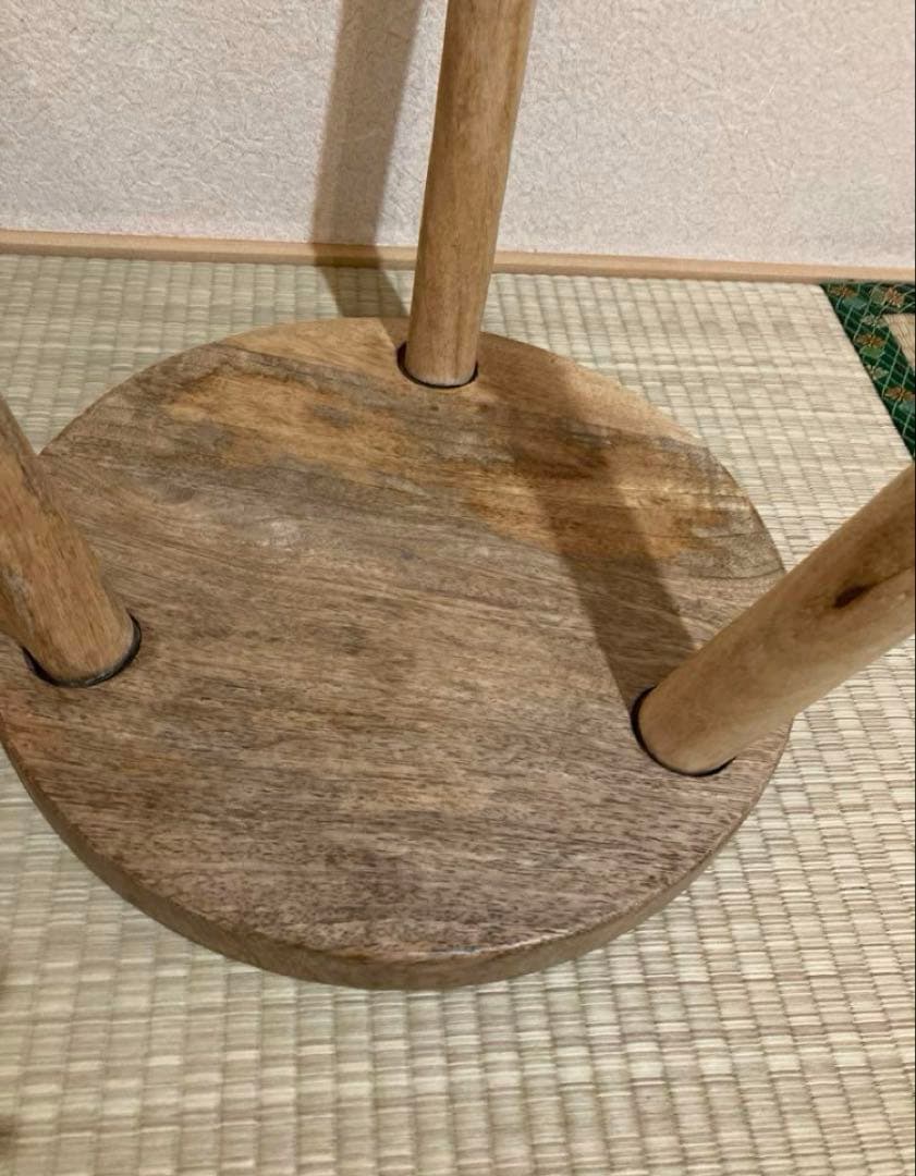 【ZARA 】木製スツール 廃盤